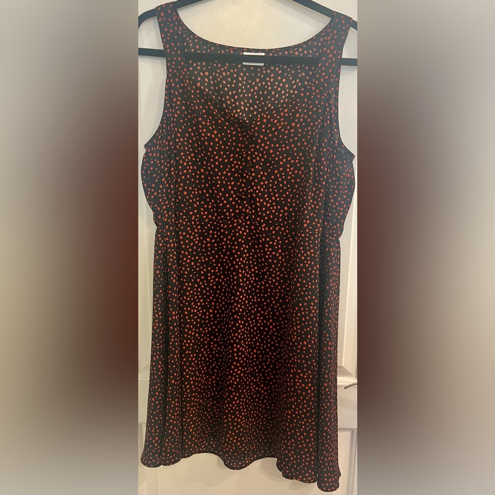 Polka Dot Sleeveless Dress